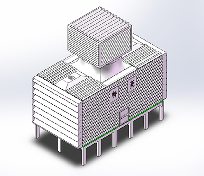 横流开放式冷却塔可选配件